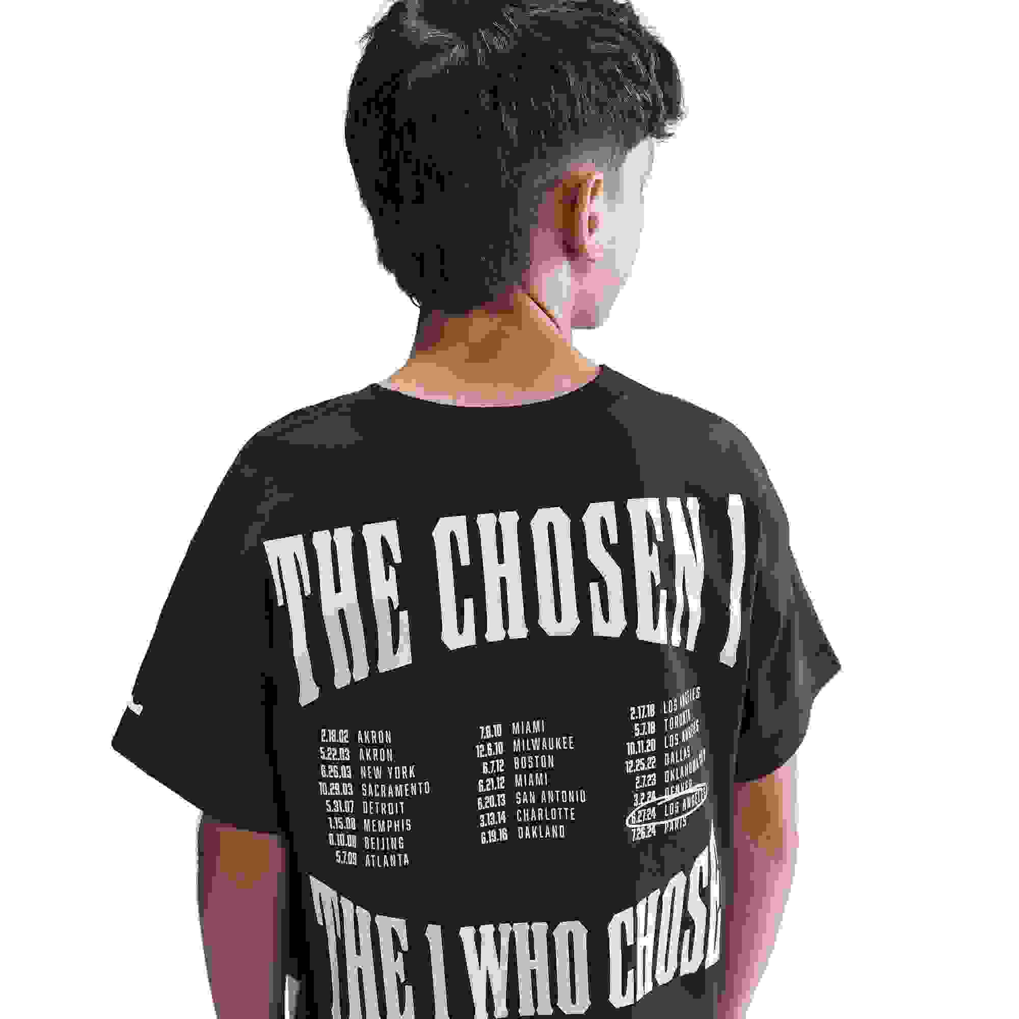 Nike LeBron Max90 Big Kids' "Chosen One" Basketball T-Shirt